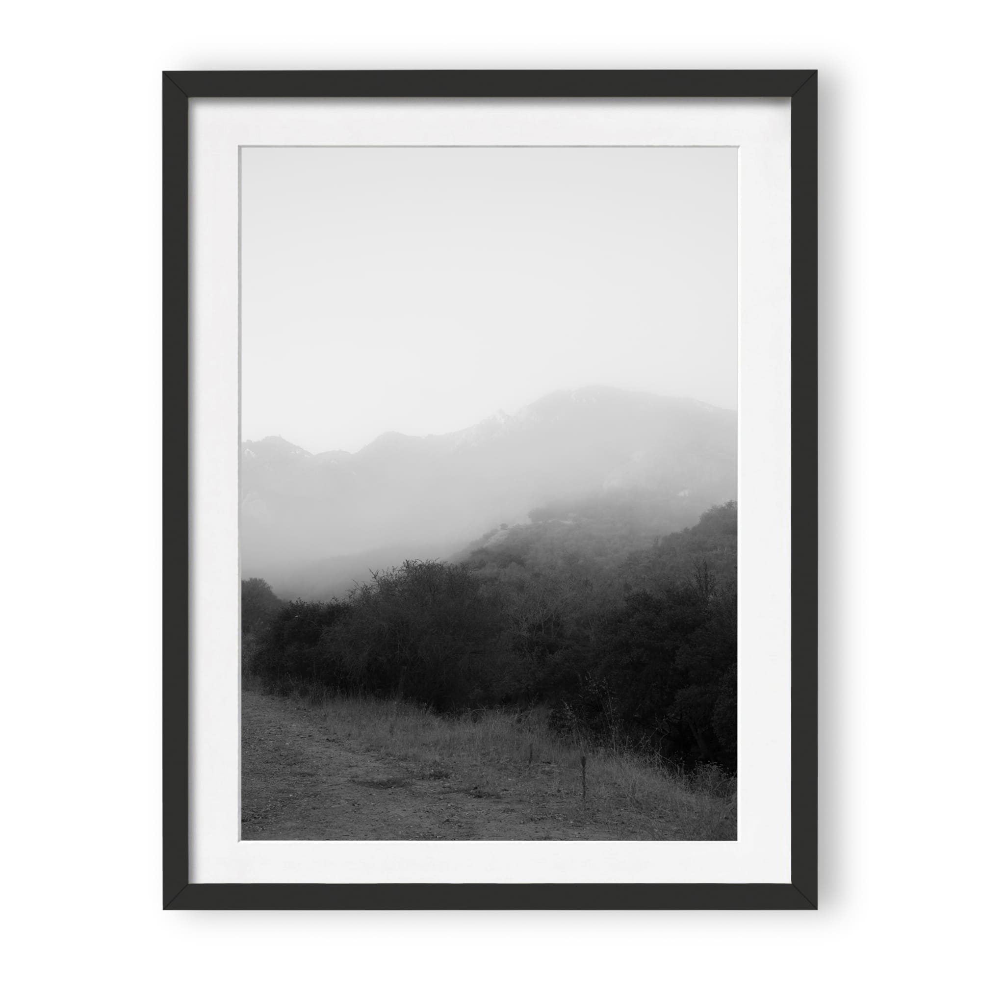Canyons Dawn B&W