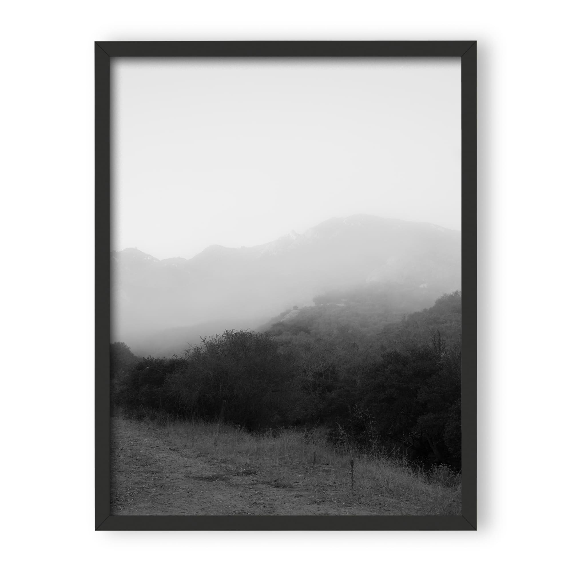 Canyons Dawn B&W