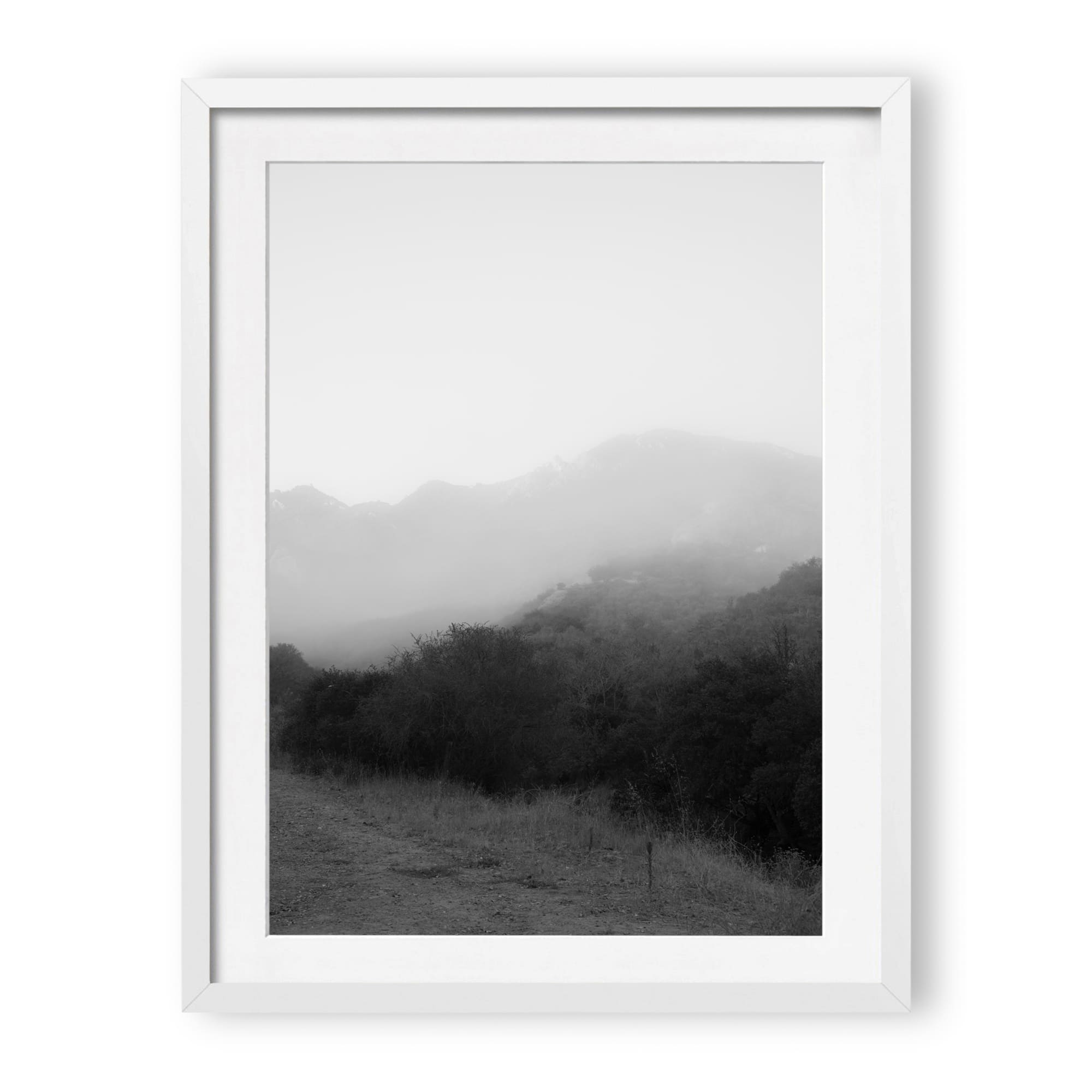Canyons Dawn B&W