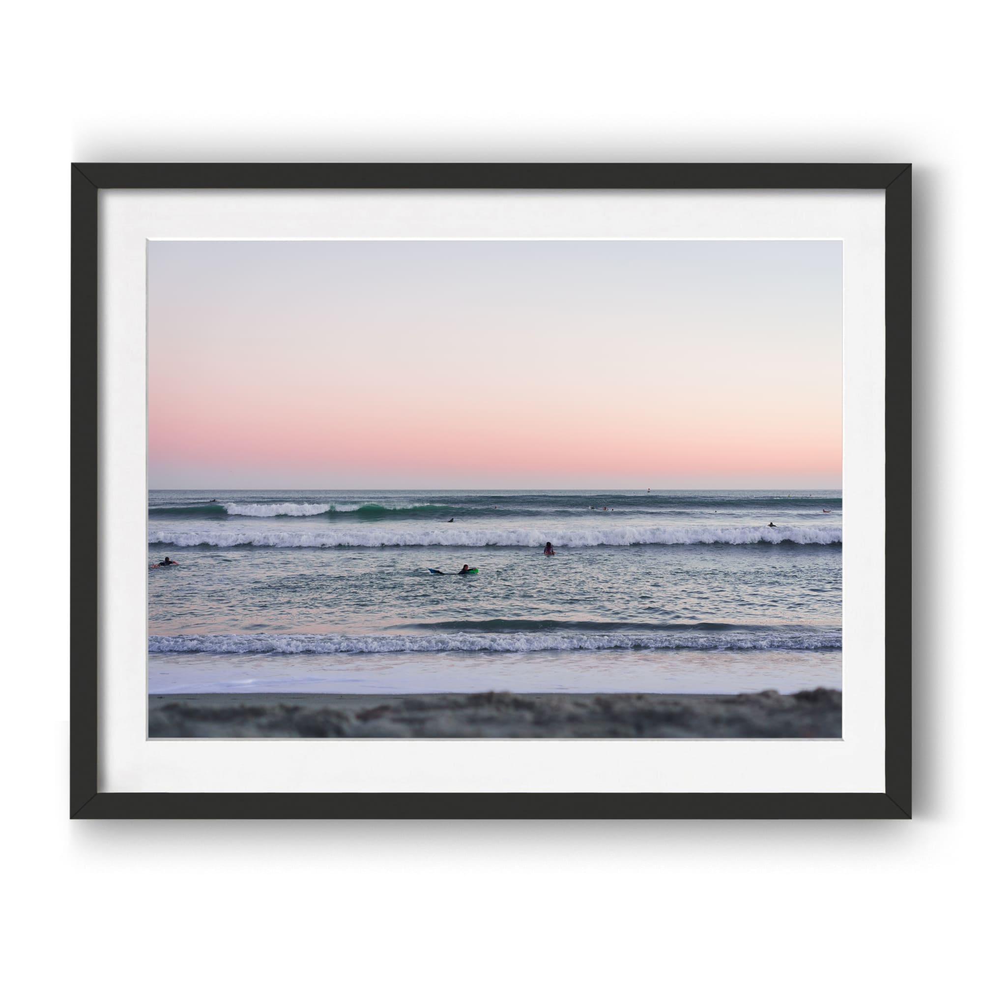 surfers at sunset 001