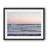 Load image into Gallery viewer, surfers at sunset 001