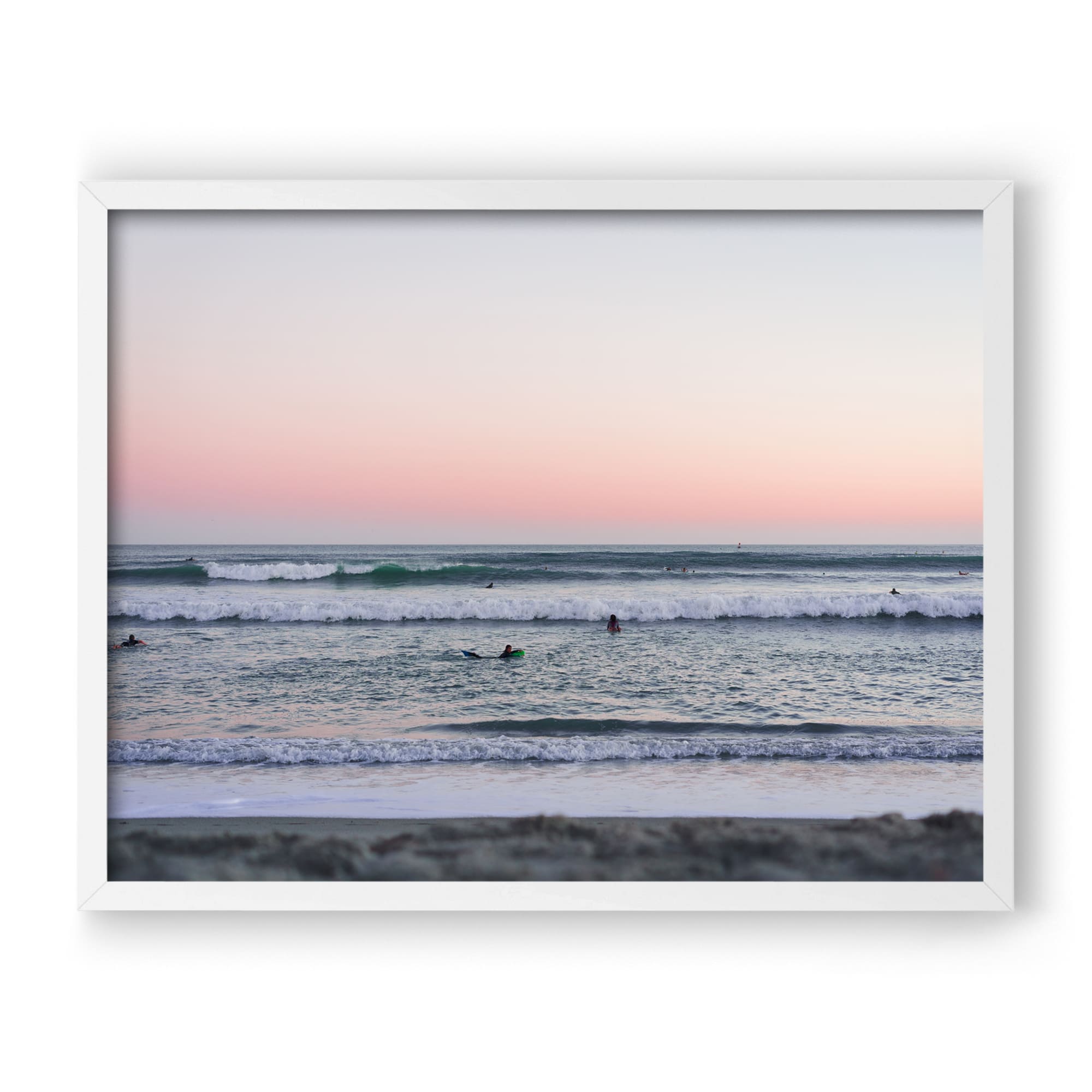 surfers at sunset 001