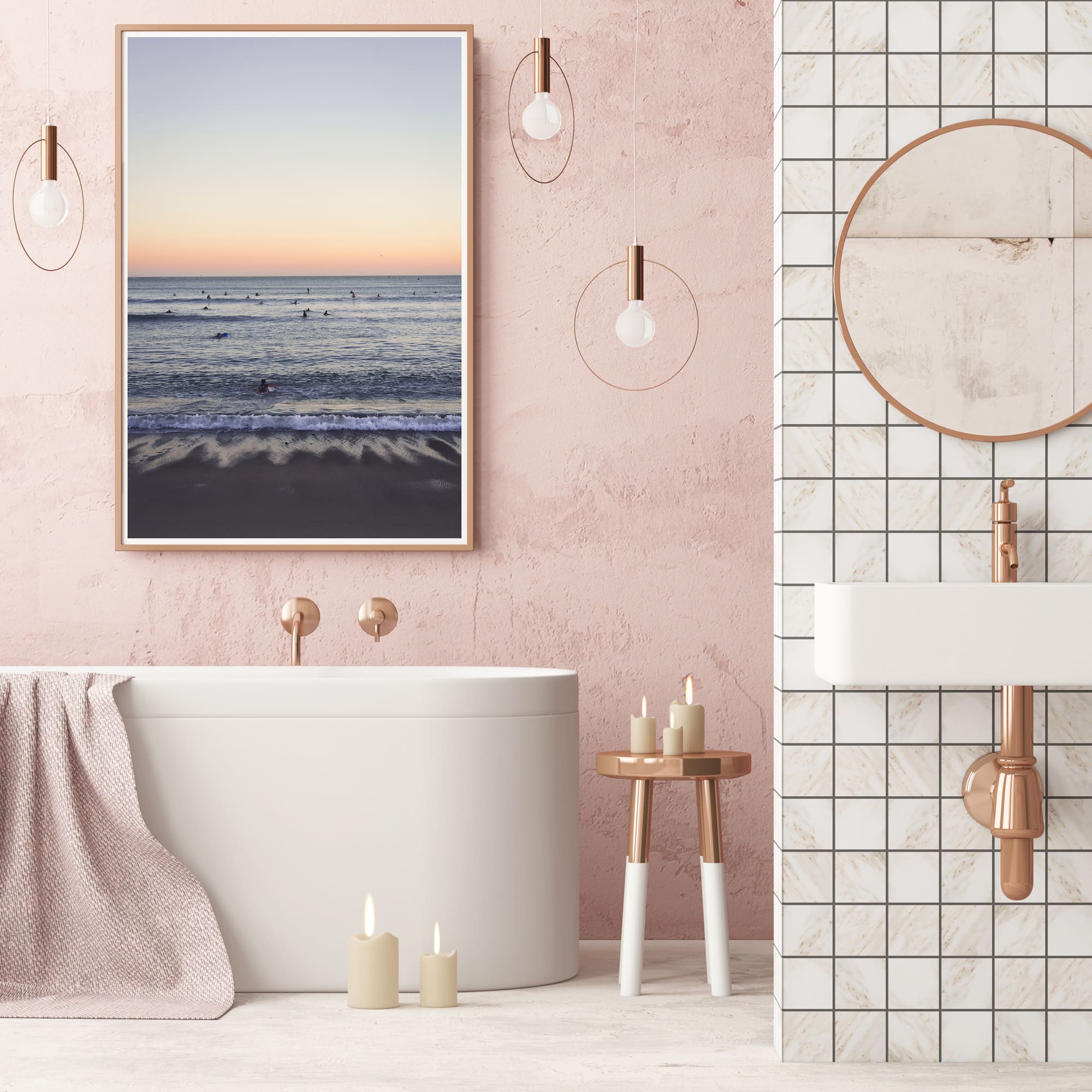 surfers at sunset 002