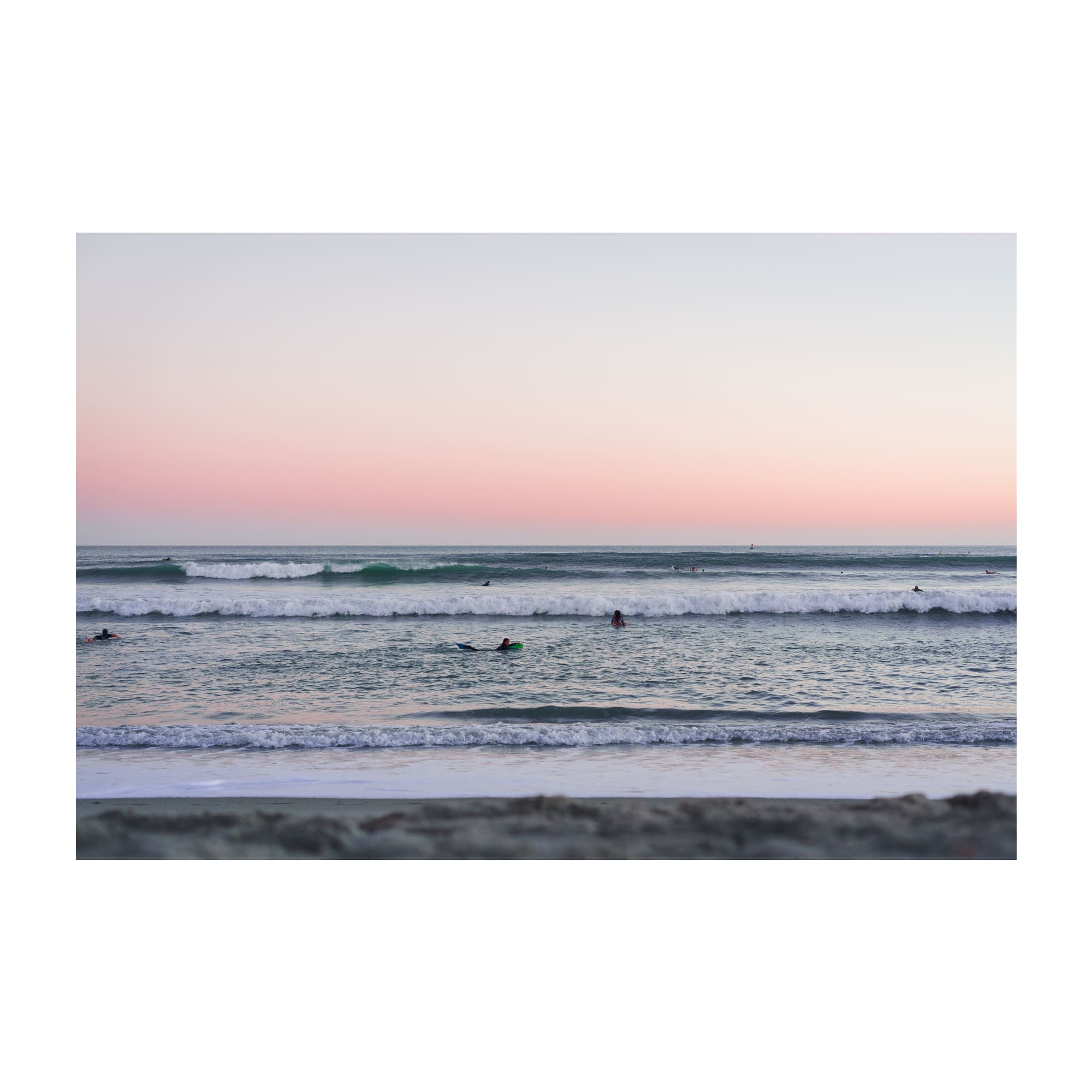 surfers at sunset 001